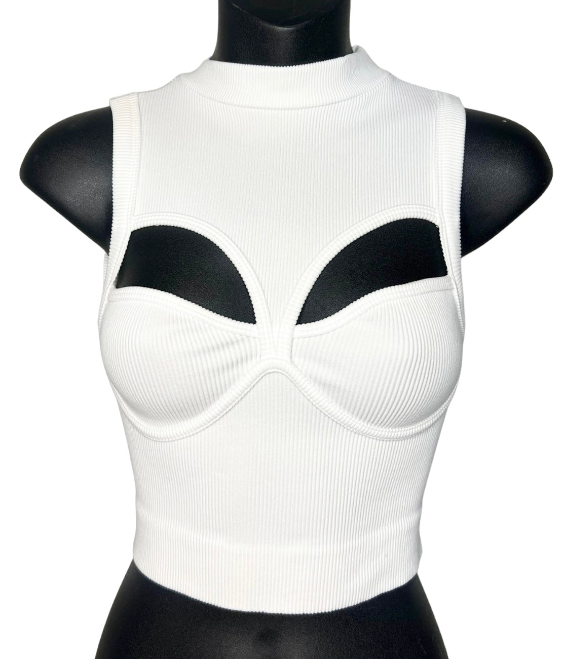 BASIC TOP TURTLENECK SLEEVELESS