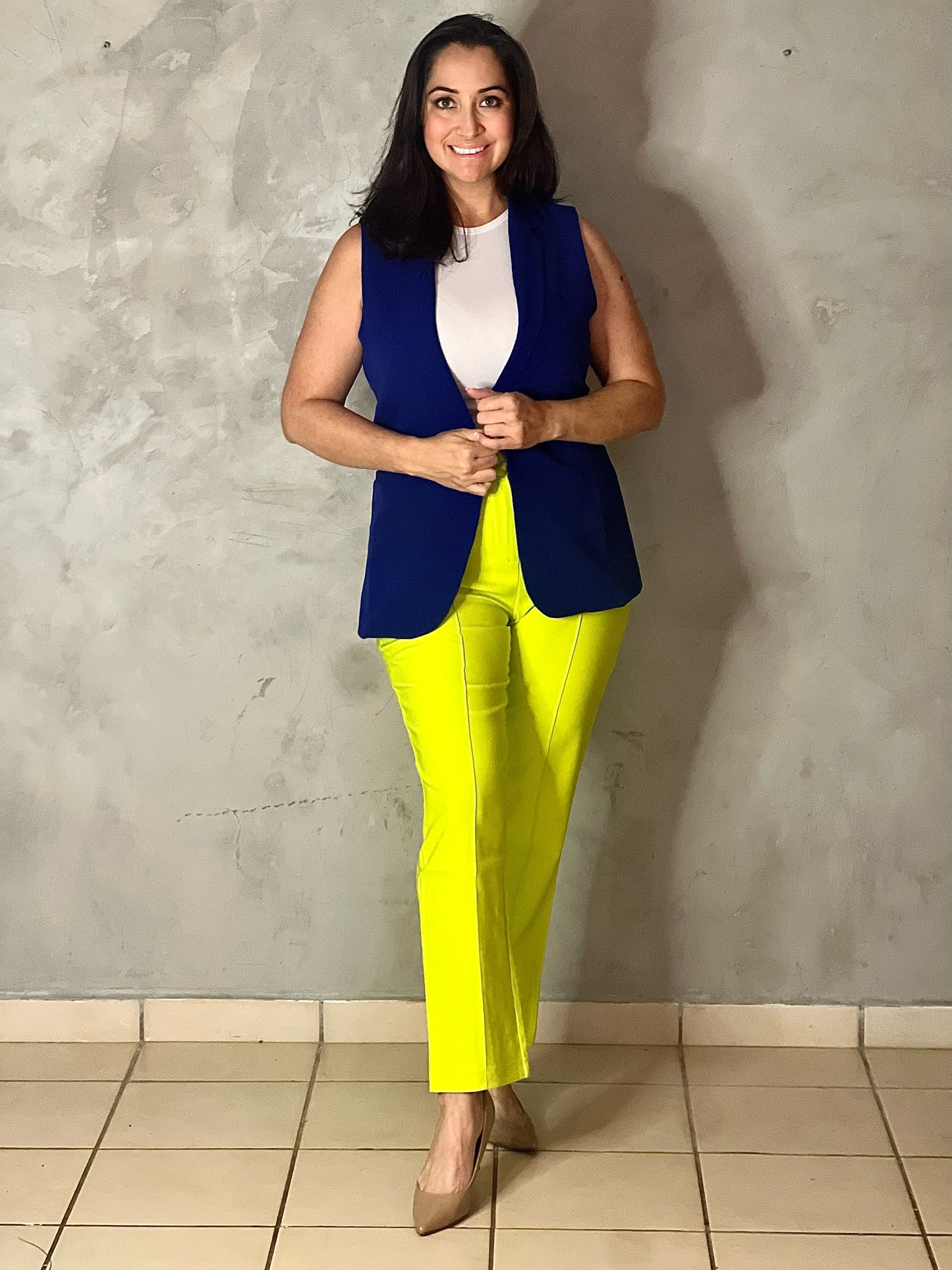 BLUE VEST