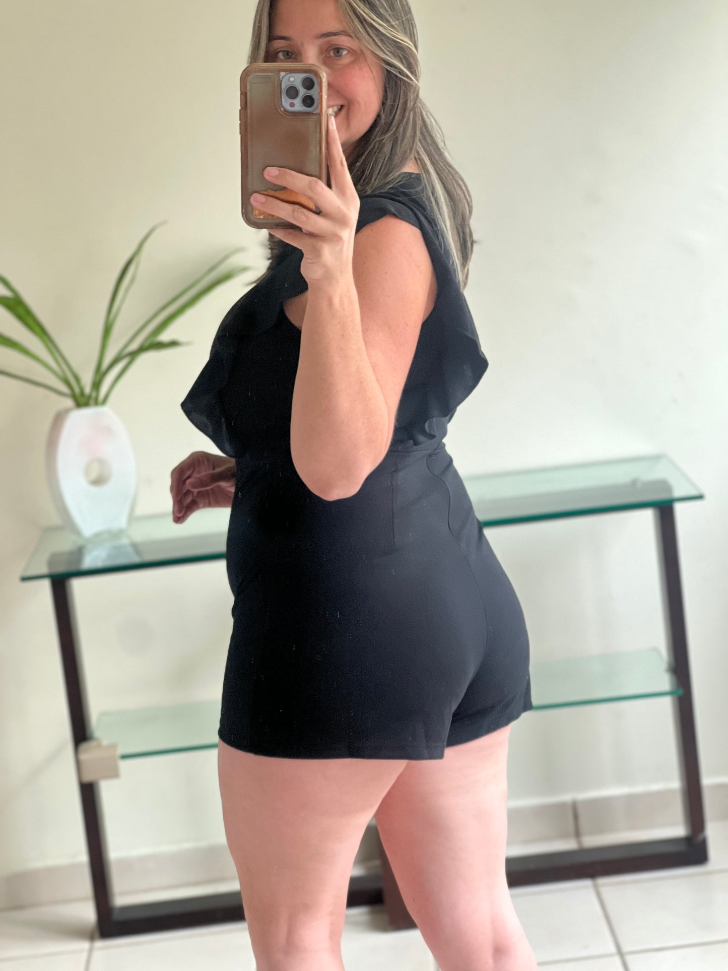 BLACK ROMPER