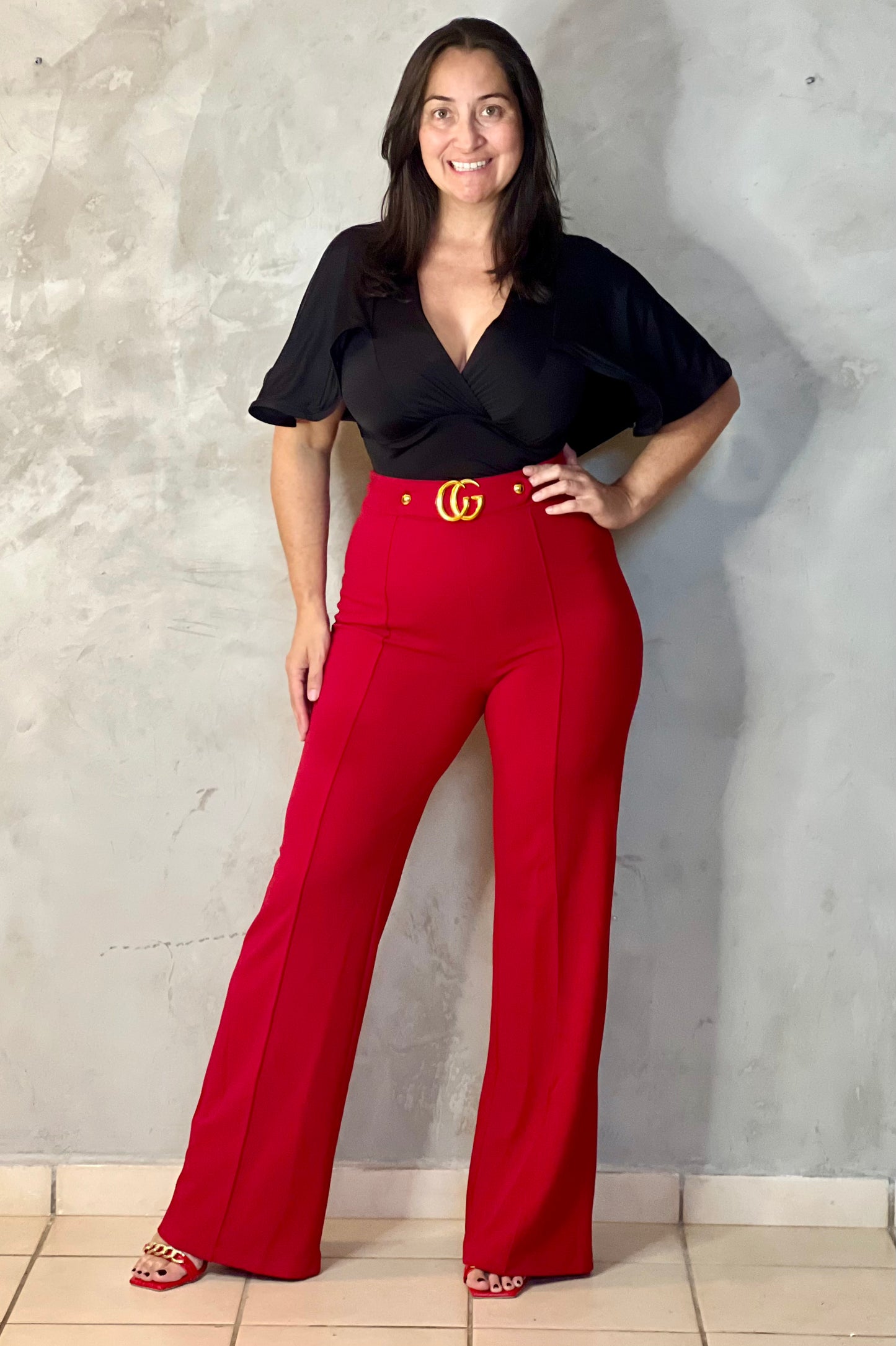 RED PANTS