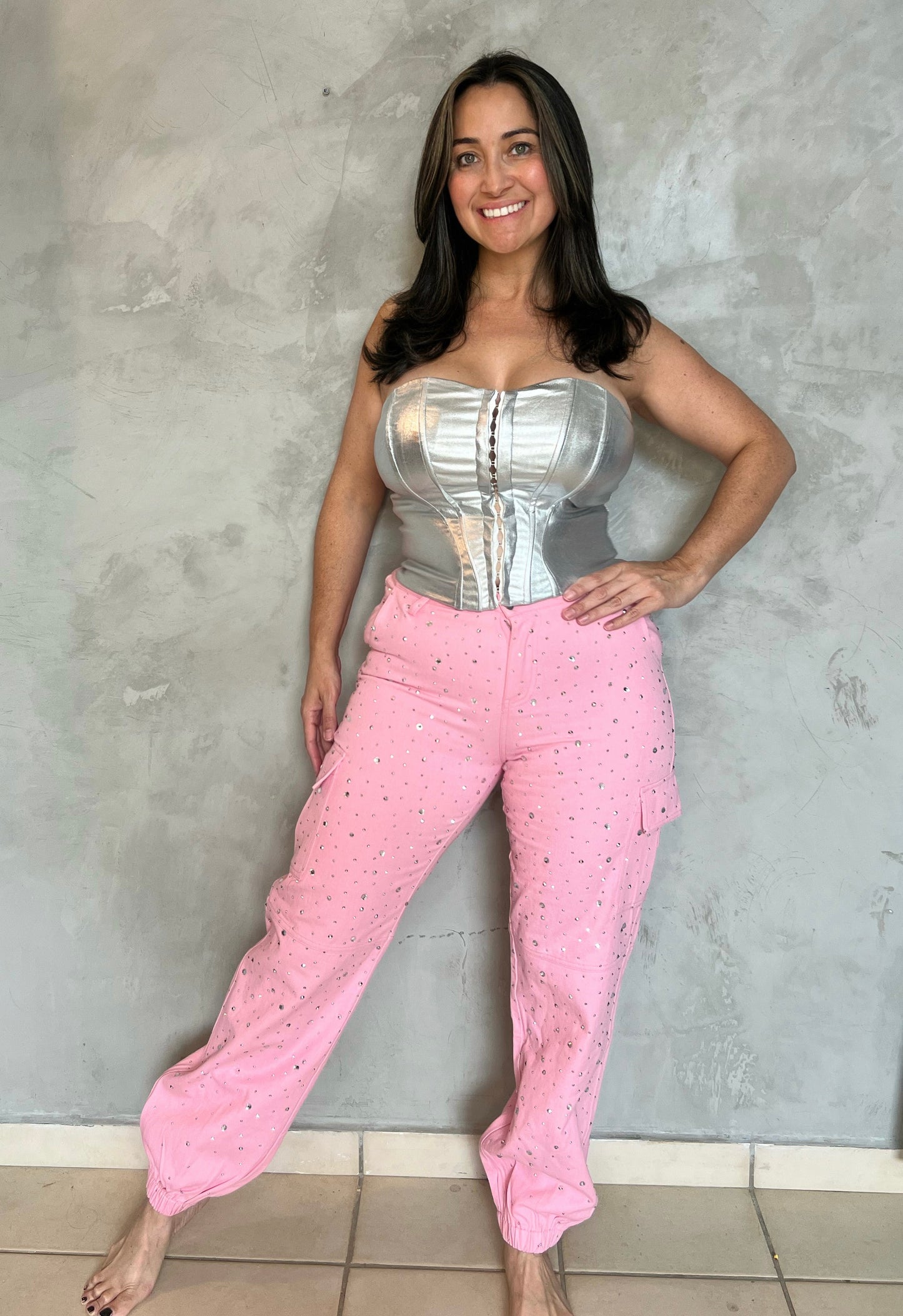 METALLIC BUSTIERS