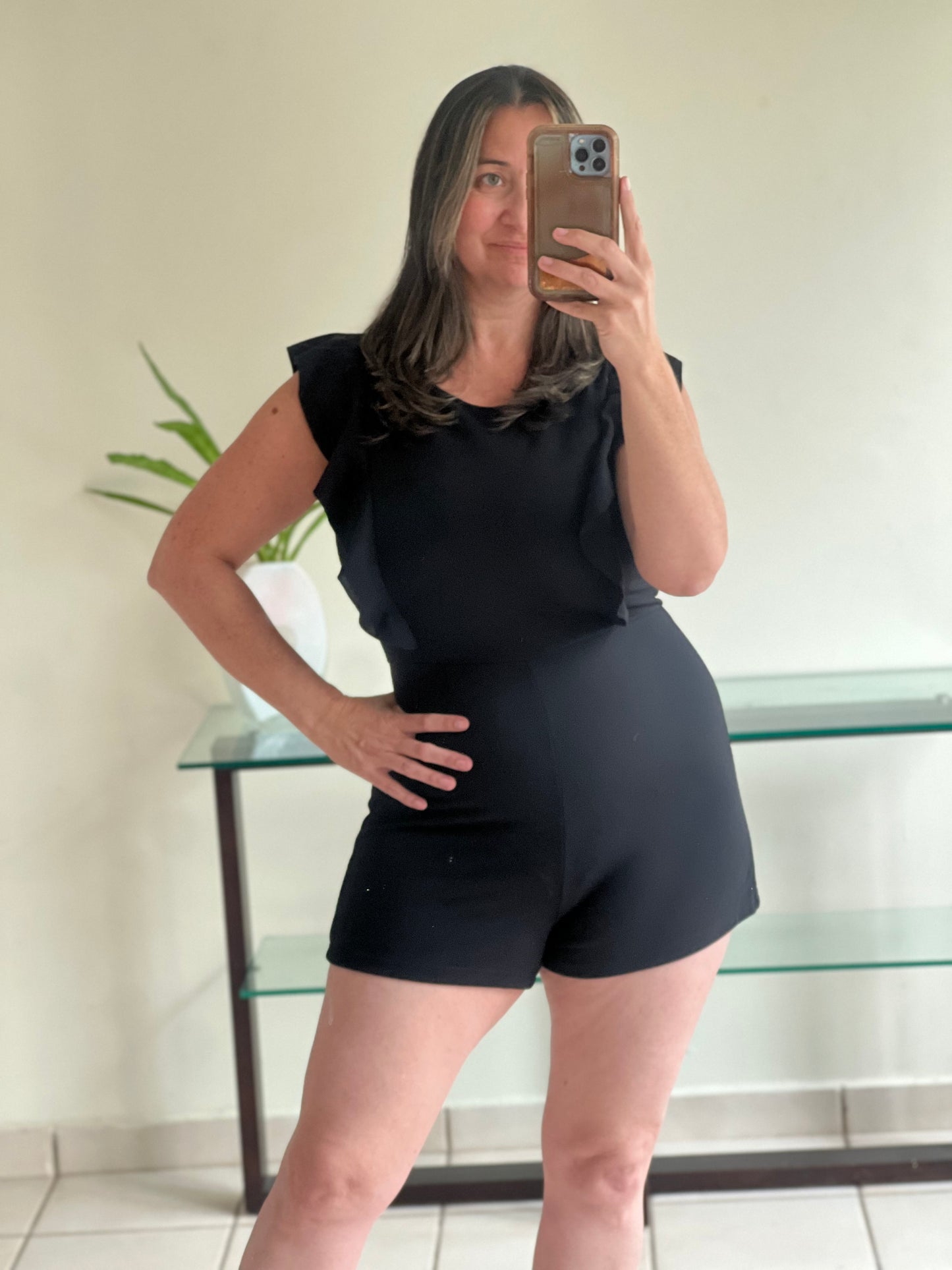 BLACK ROMPER