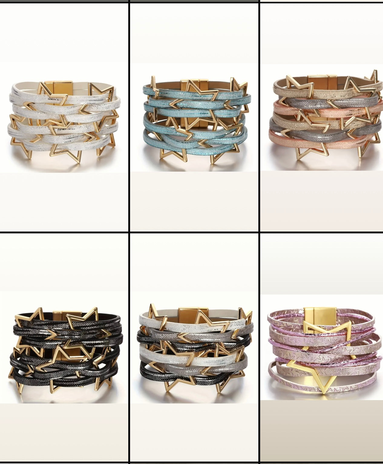 PULSERAS CON ESTRELLAS