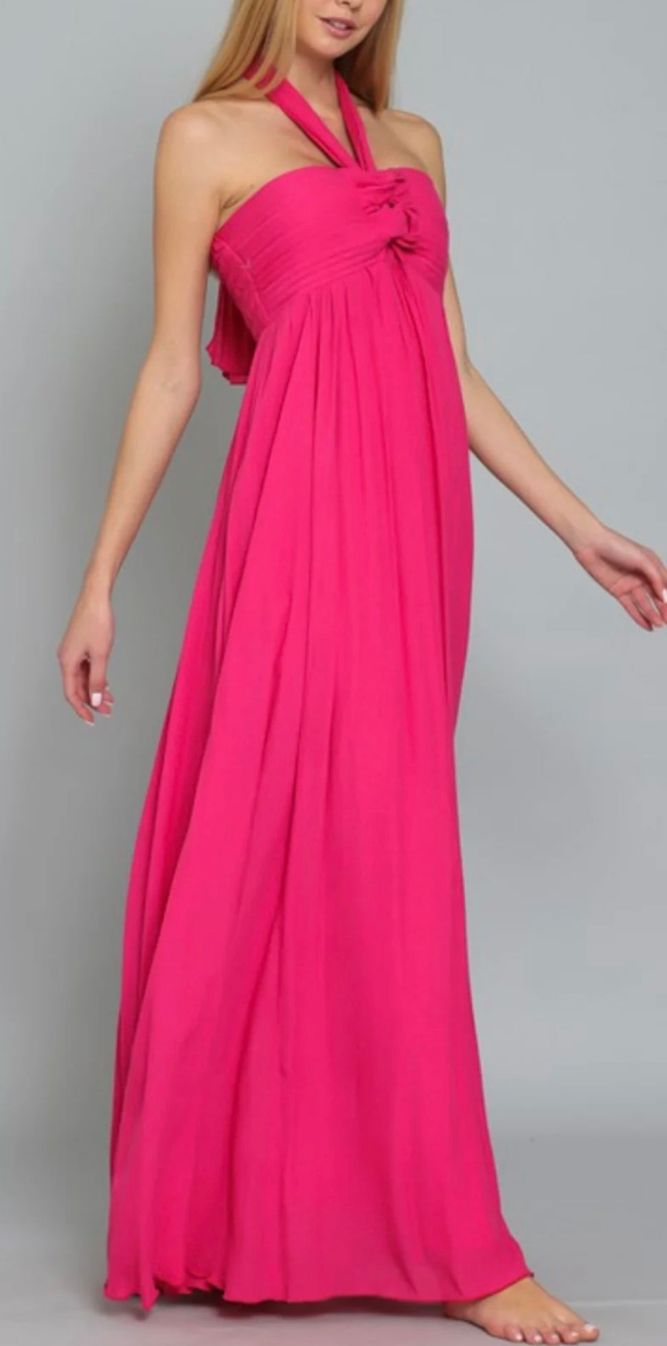 FUCHSIA MAXI DRESS