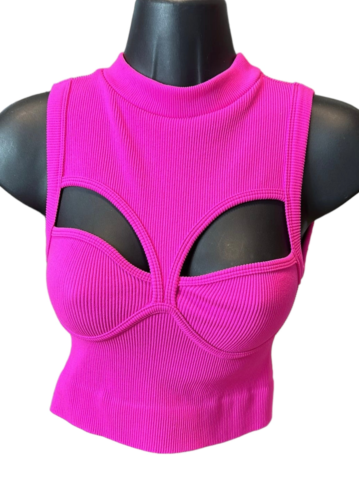 BASIC TOP TURTLENECK SLEEVELESS