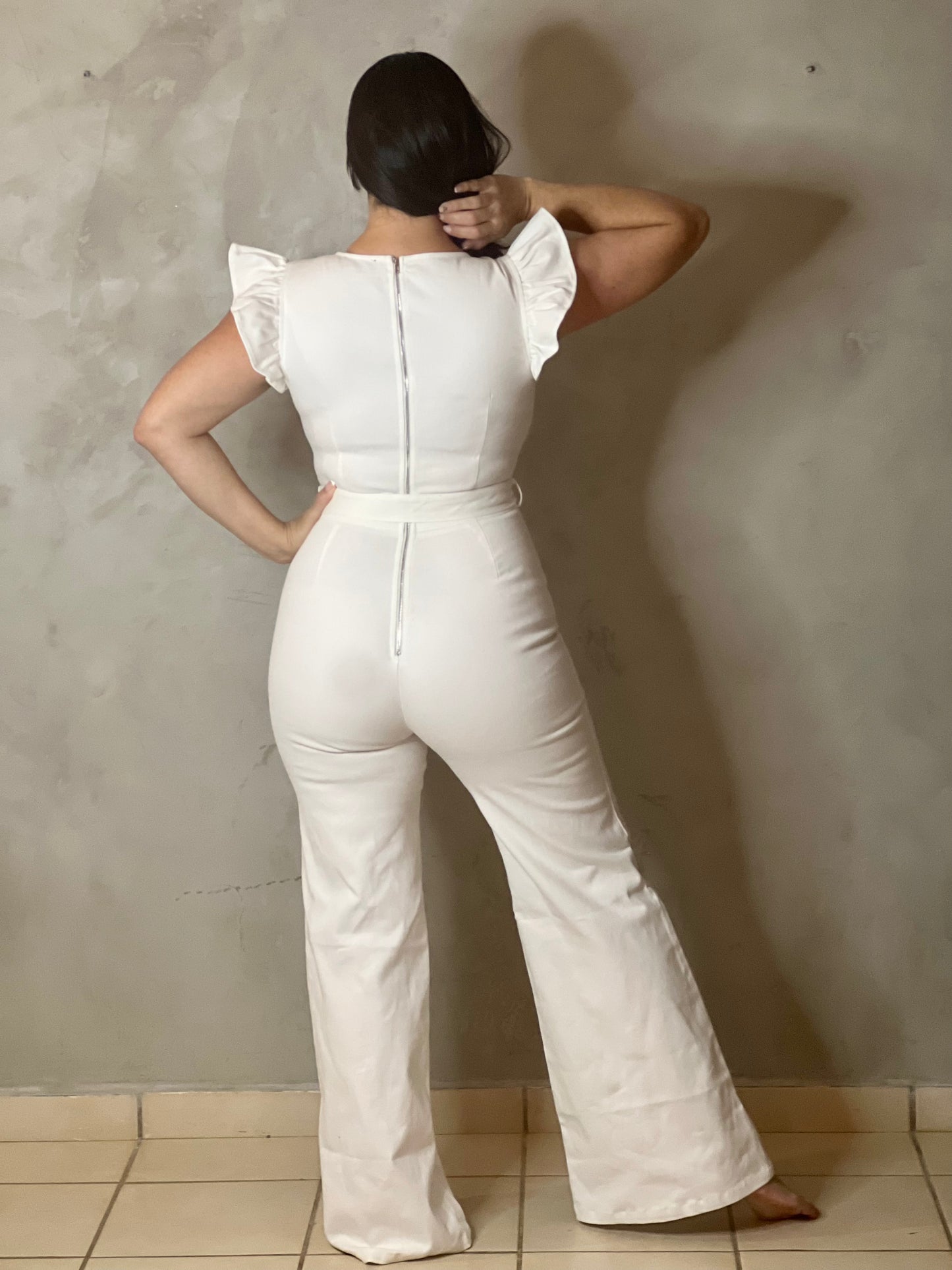 JUMPSUIT BLANCO EN DENIM