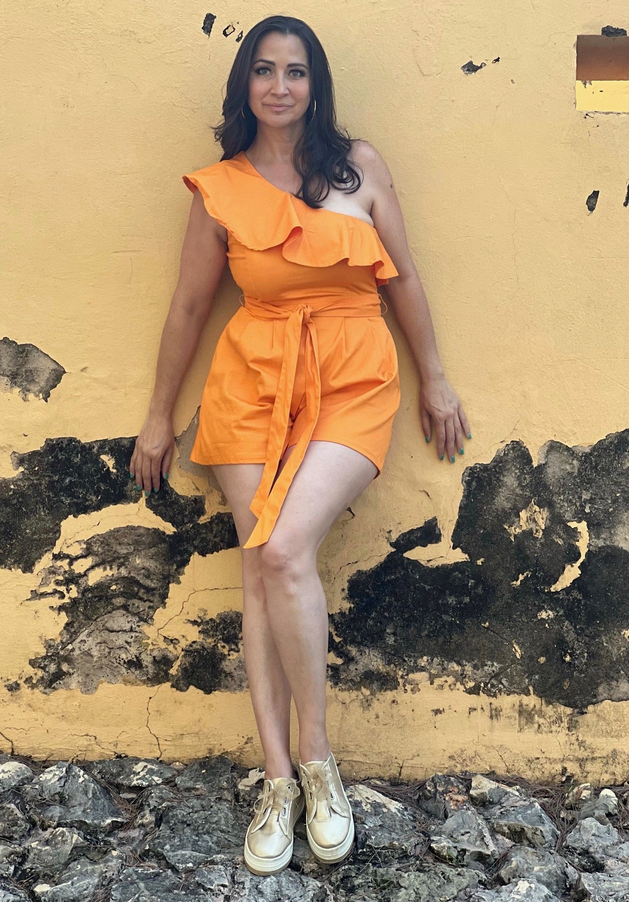 ROMPER ORANGE