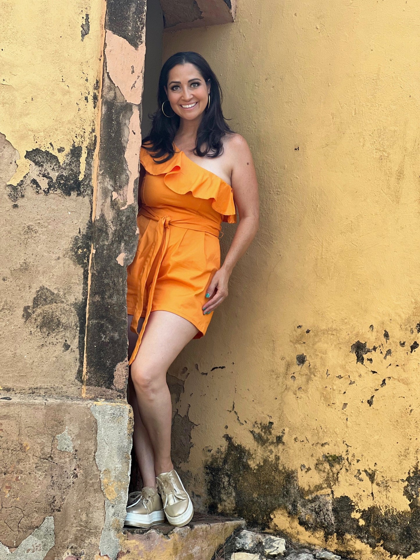 ROMPER ORANGE