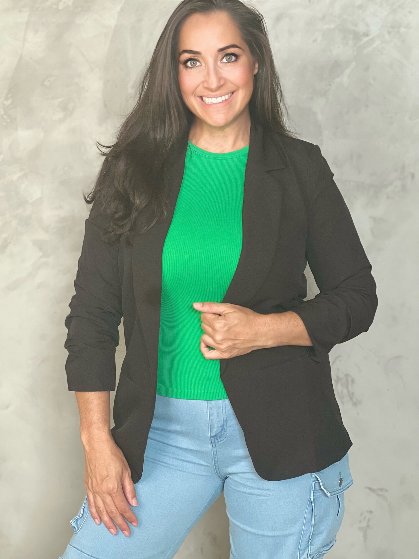 BLACK WOMAN BLAZER