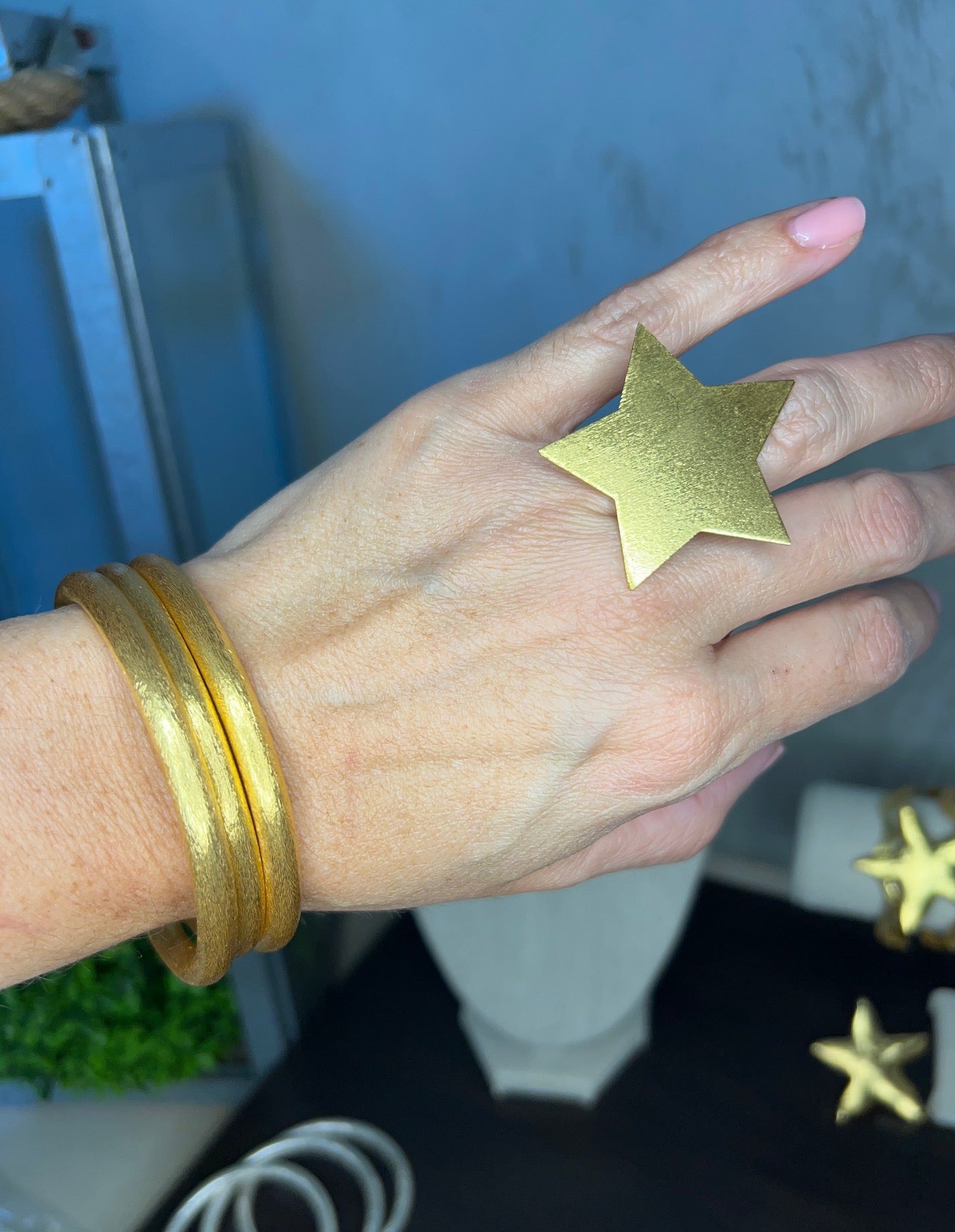 TURKISH SMALL/MEDIUM METAL BANGLES