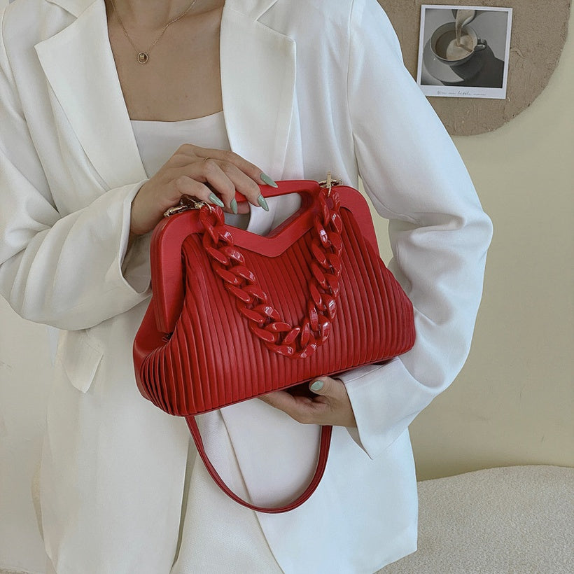 RED SHOULDER BAG