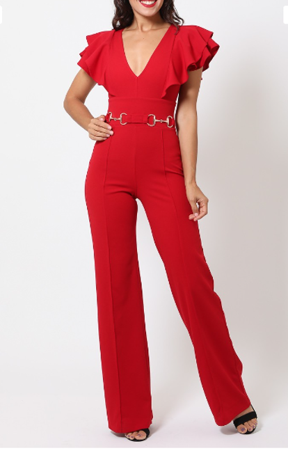 RED JUMPSUIT