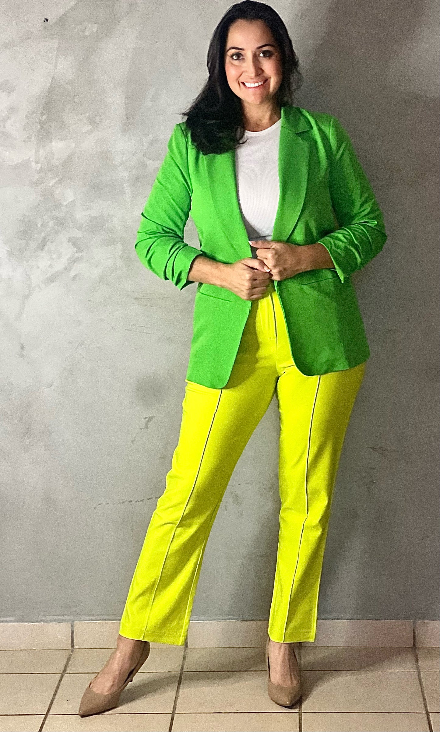 GREEN BLAZER