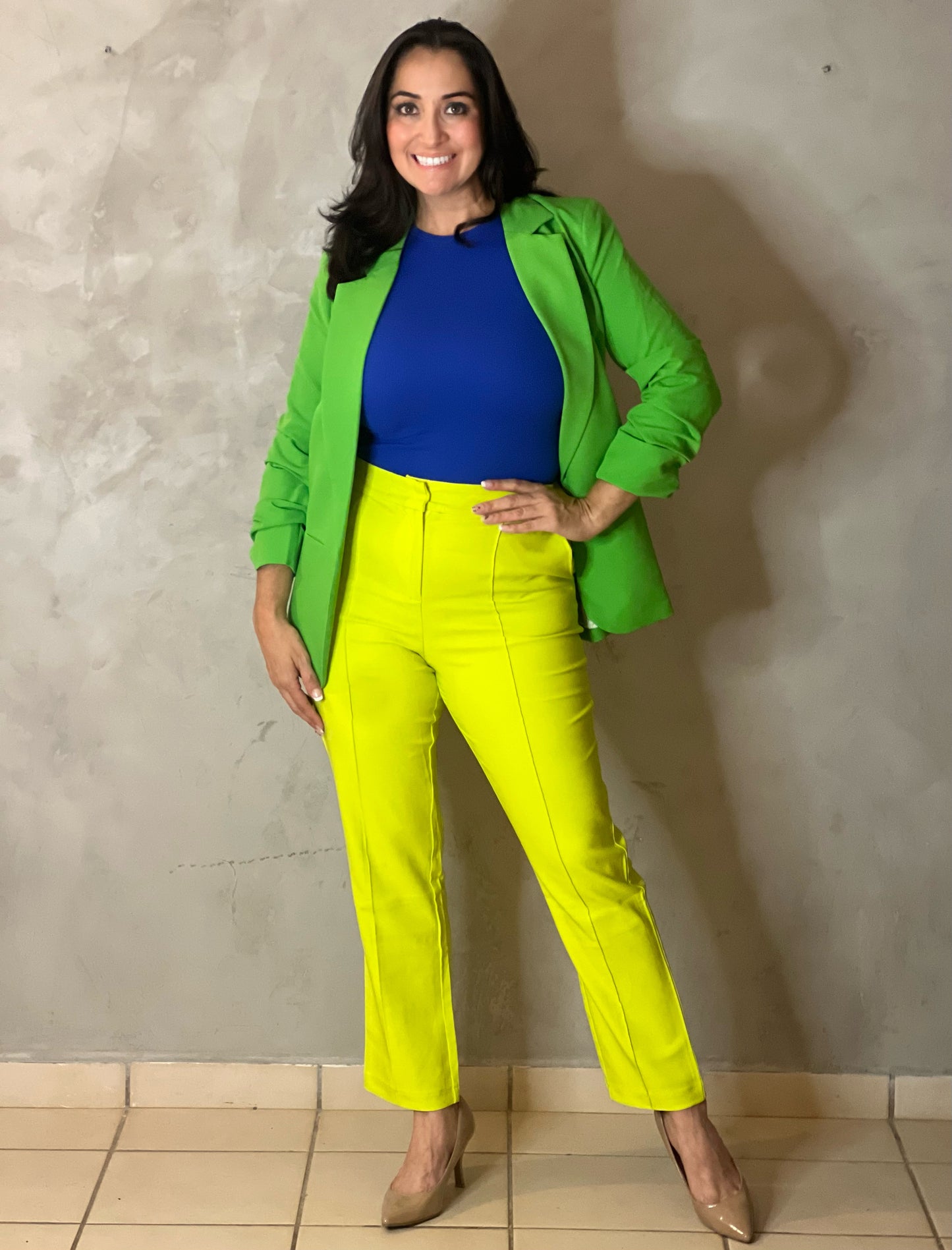 GREEN BLAZER