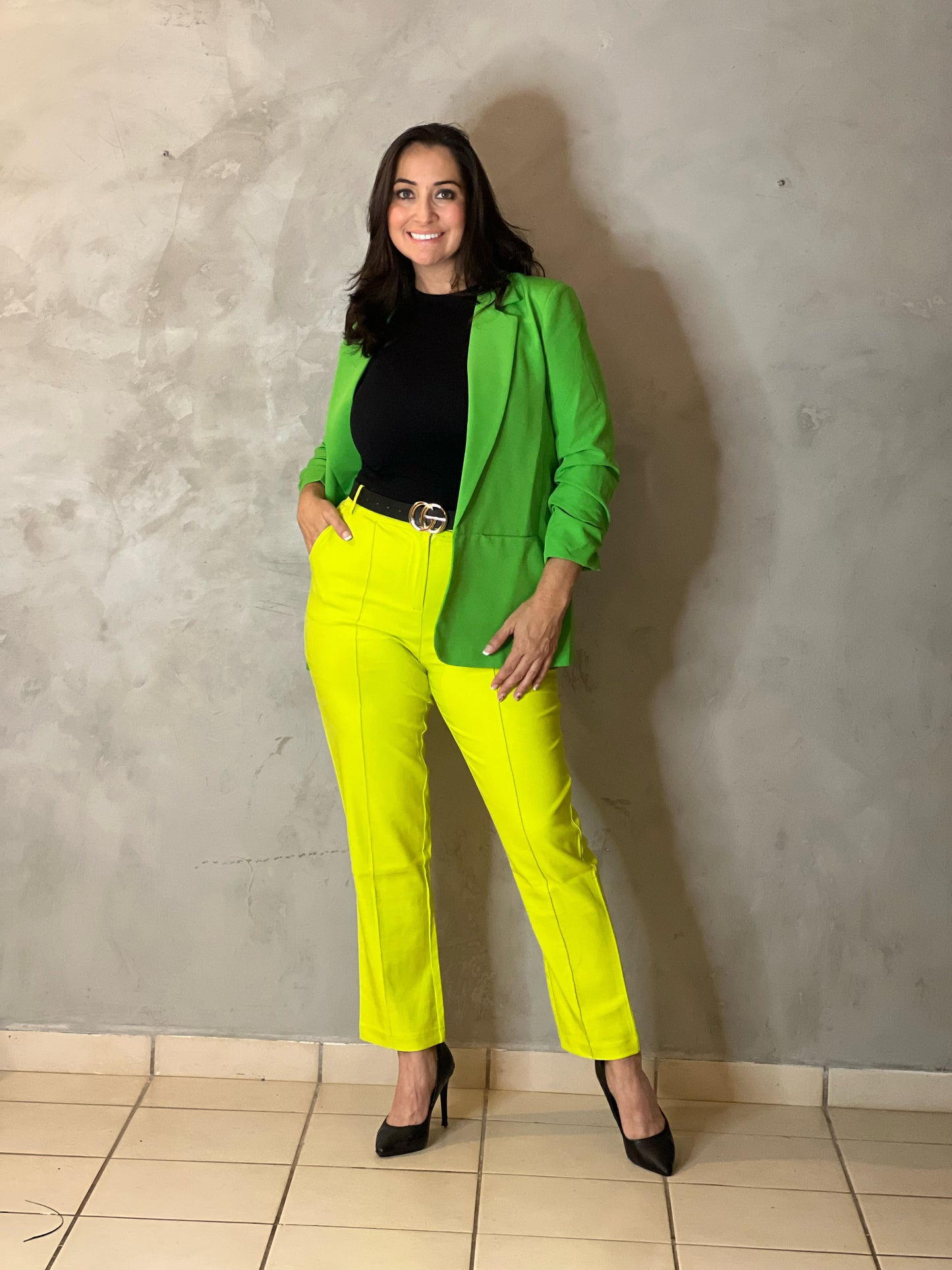 GREEN BLAZER