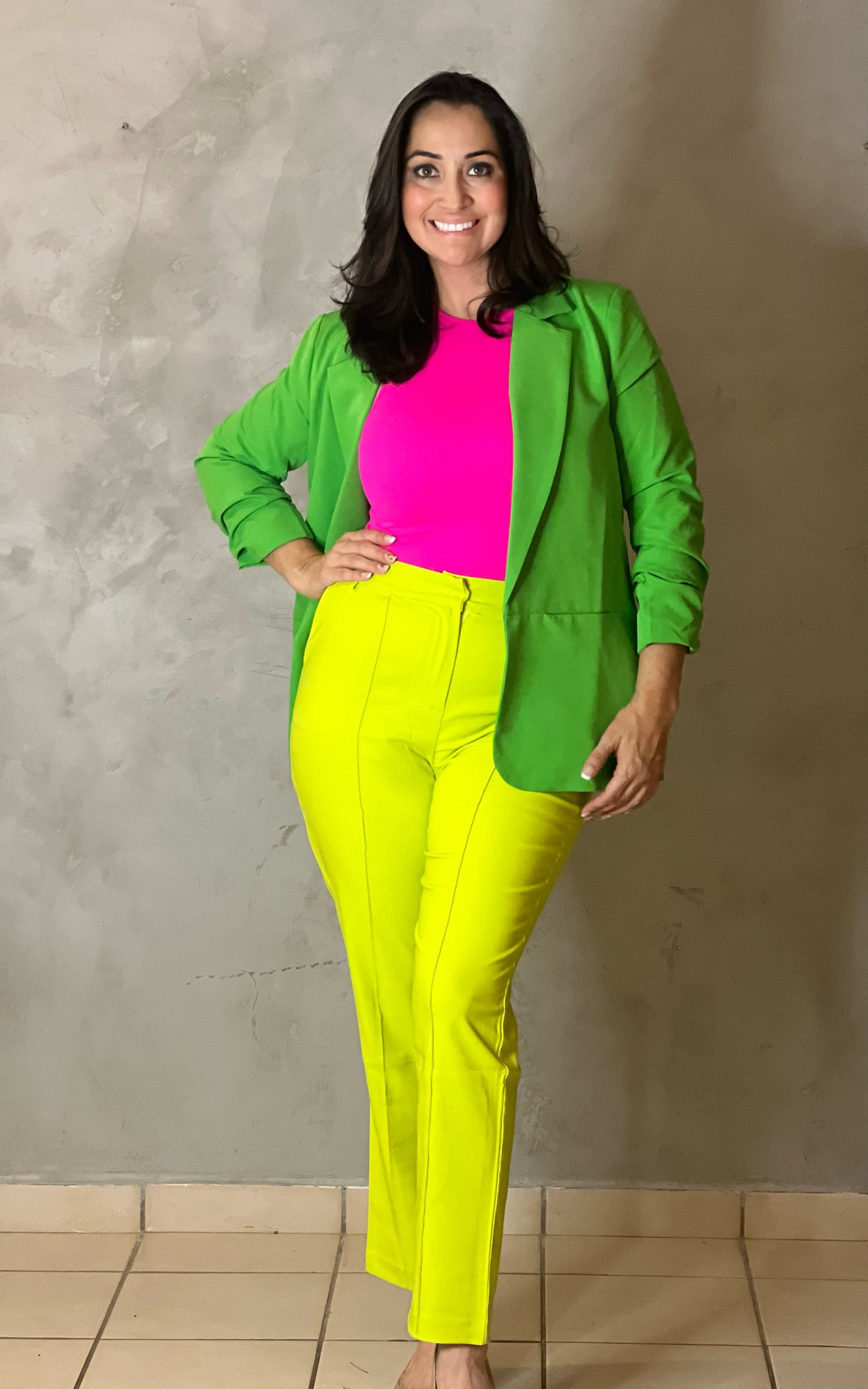 GREEN BLAZER